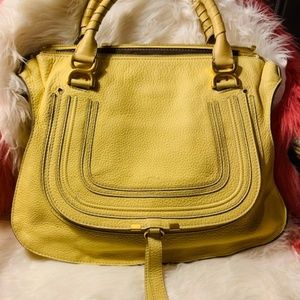 CHLOE Marcie Leather Satchel